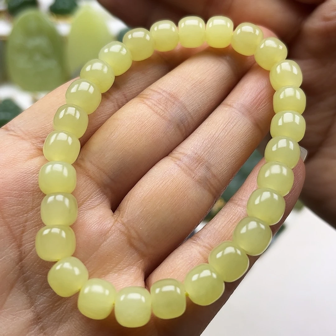 和田玉未镶嵌手串