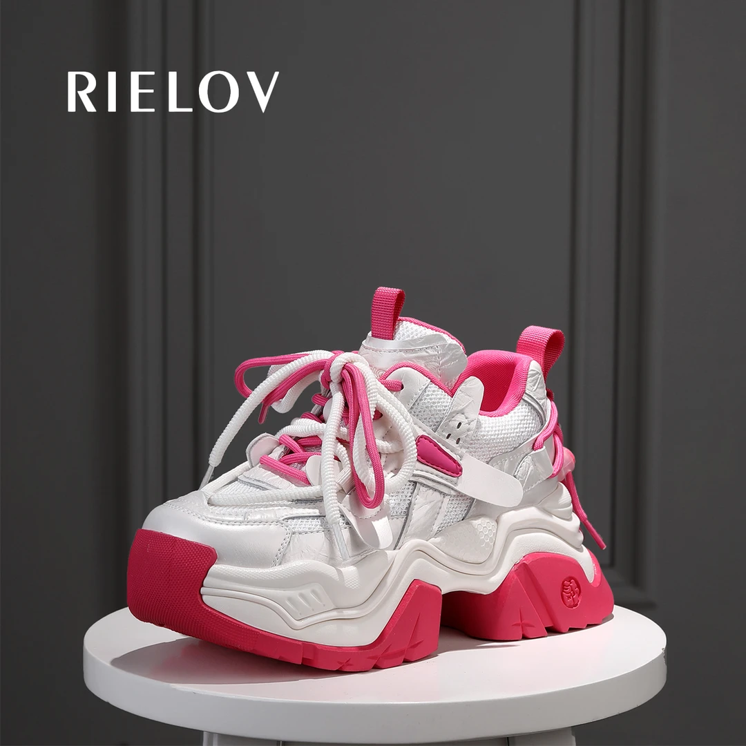 一号店●RIELOV增高7cm时尚潮流百搭女士休闲鞋515-159