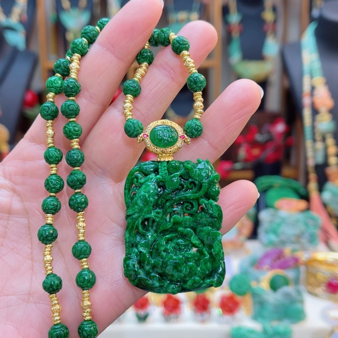 翡翠颈饰合金48小时鉴赏期