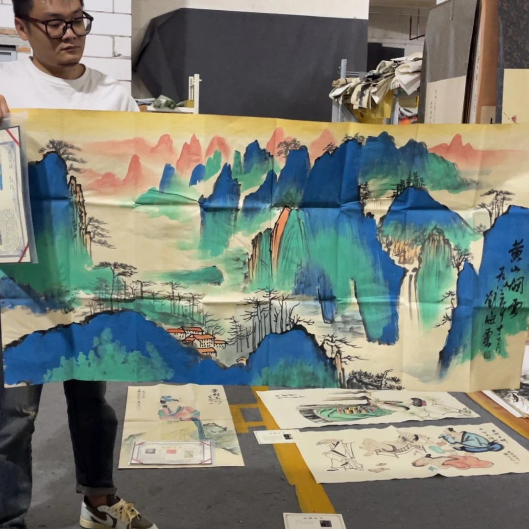 年画画创作等活动中的