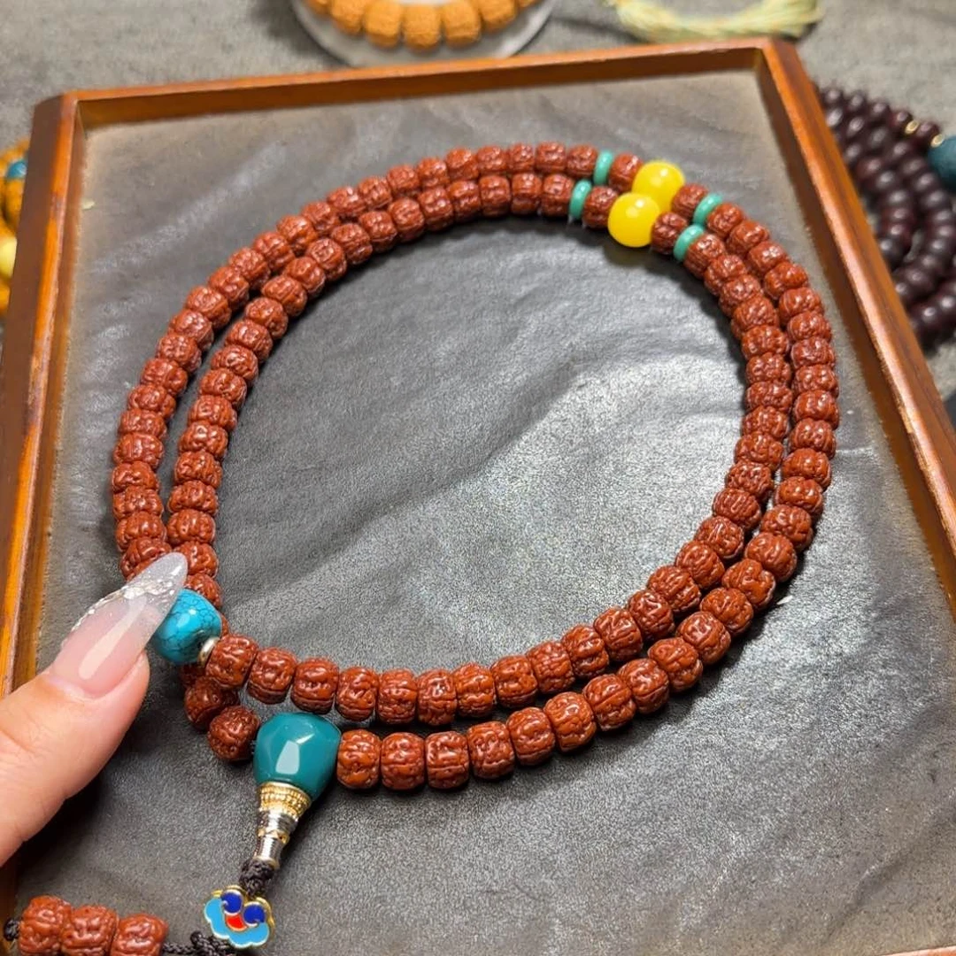 金刚菩提吊坠盘龙