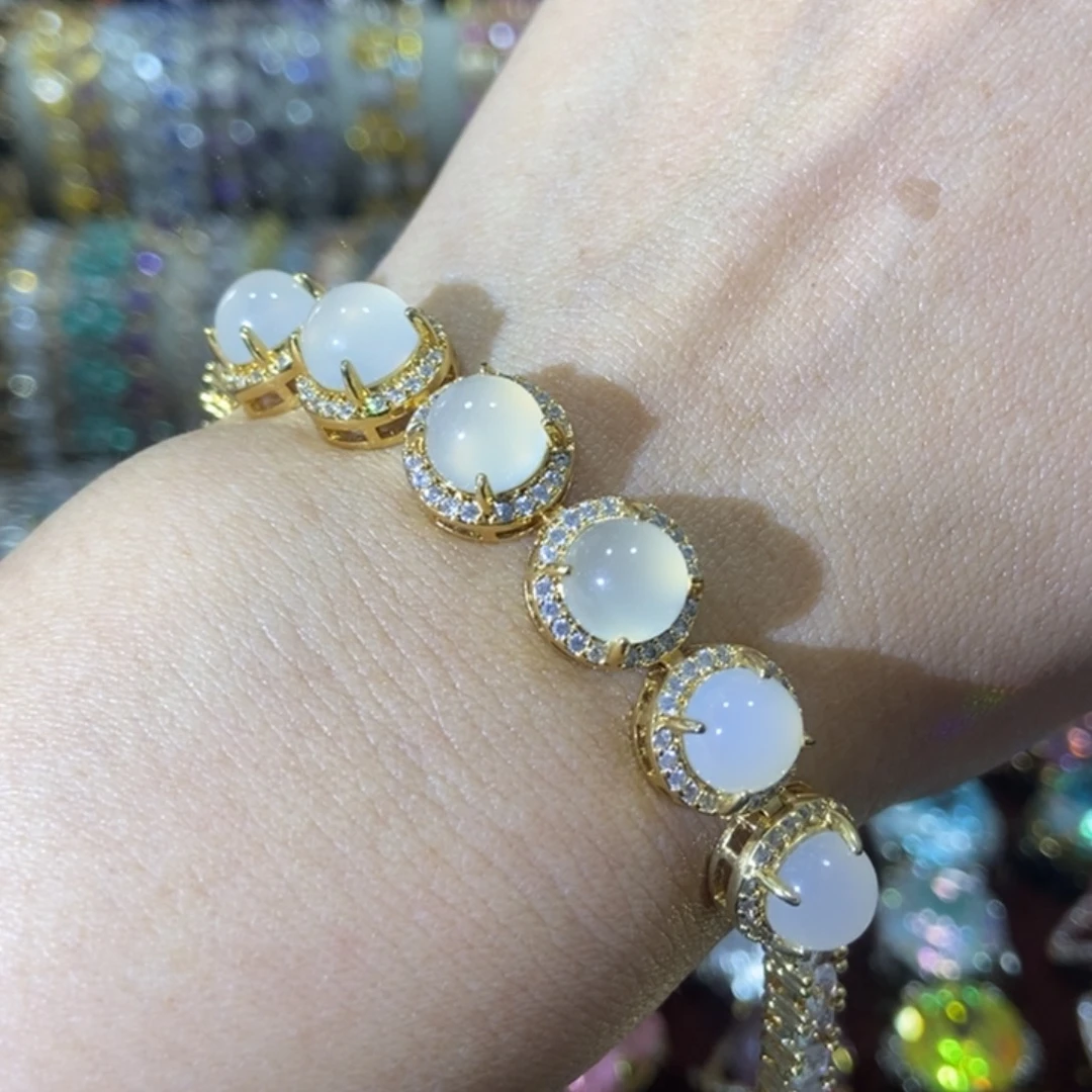 66锆石（处理）手链