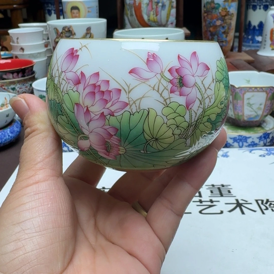景德镇手工手绘展示
