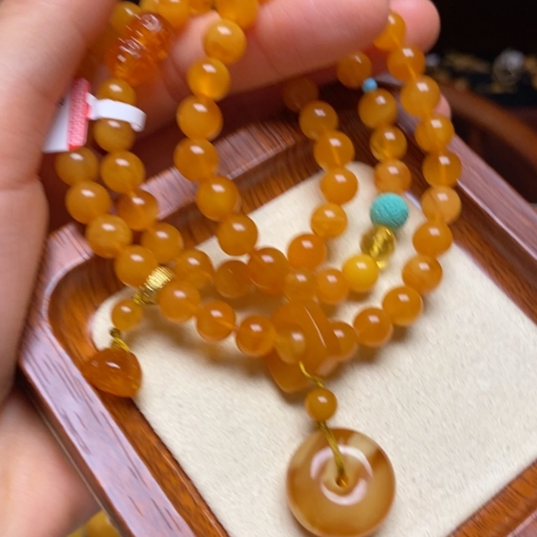 【闪购商品】蜜蜡手链未镶嵌手串