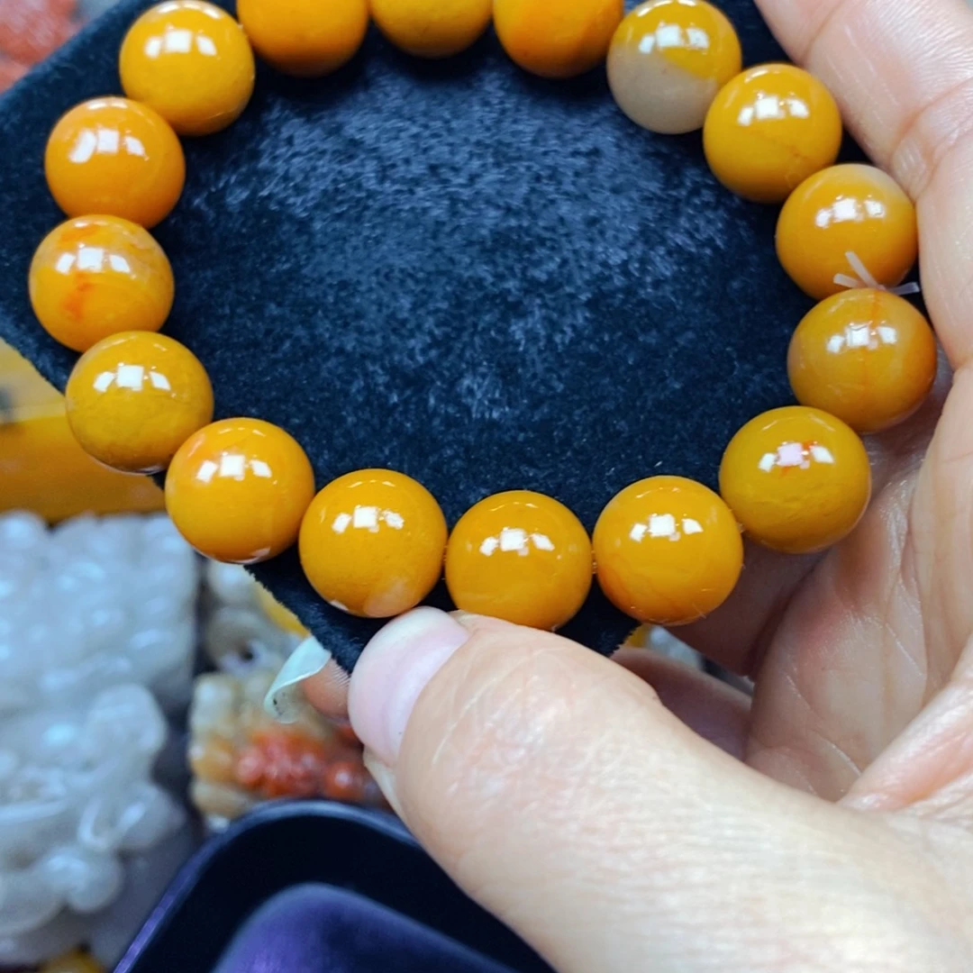 钛钢石英质玉（黄龙玉）吊坠(不含链)