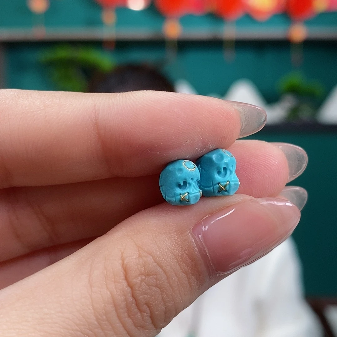 绿松石珠宝奇石未镶嵌