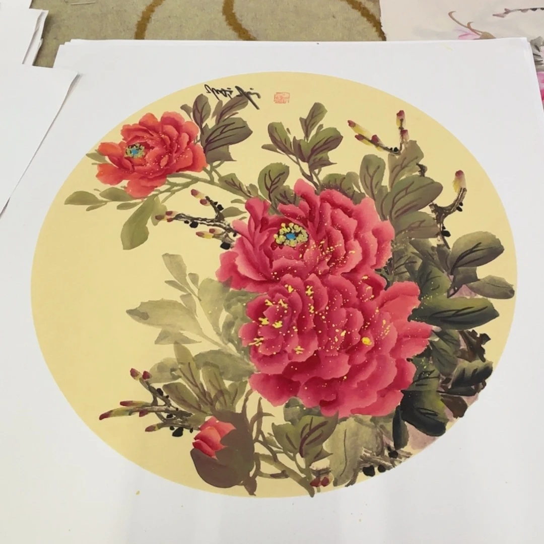 国画国画吴兰芬老师作品刘