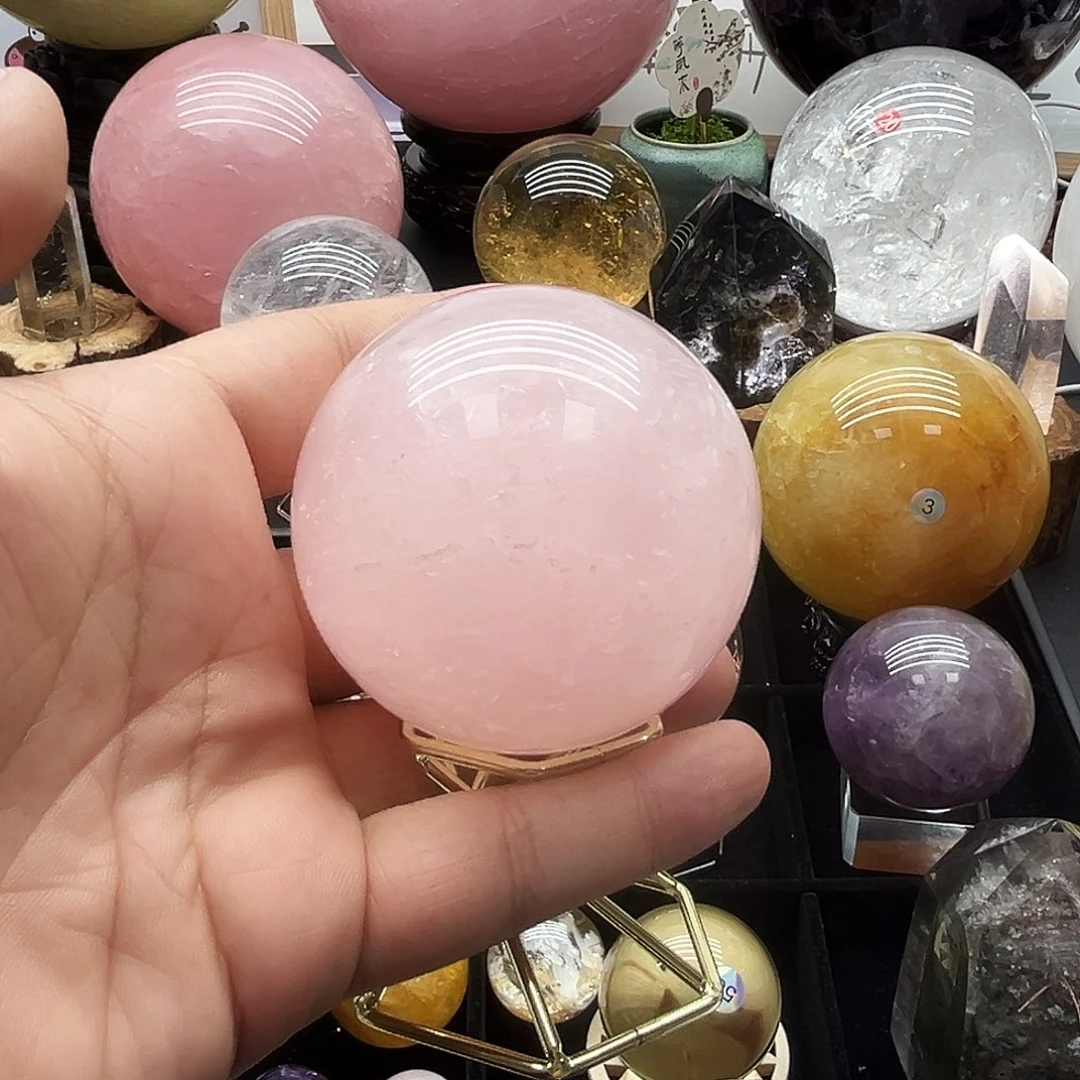 悦***好珠宝半成品水晶未镶嵌
