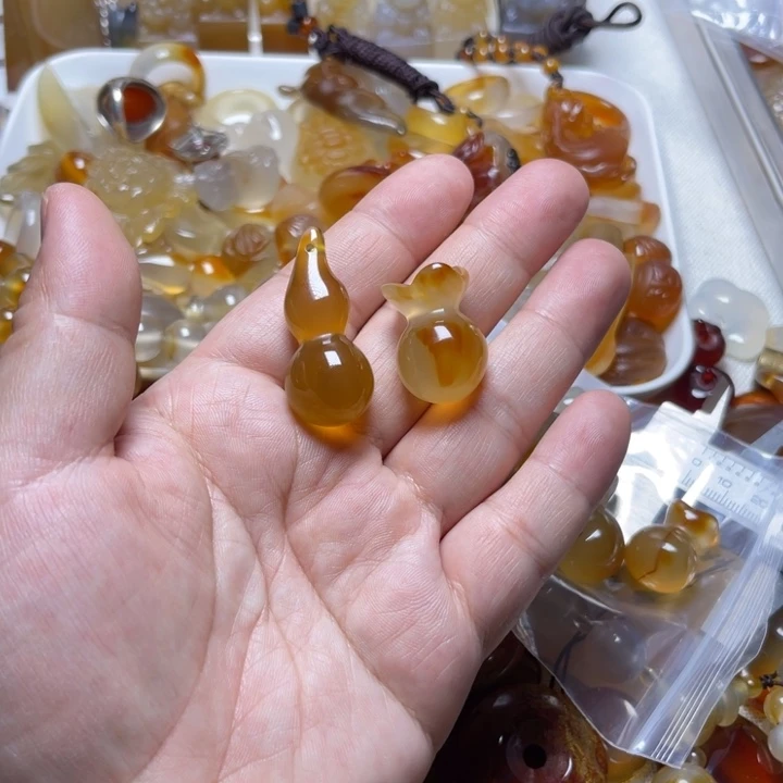 玛瑙/玉髓颈饰未镶嵌李*@0024