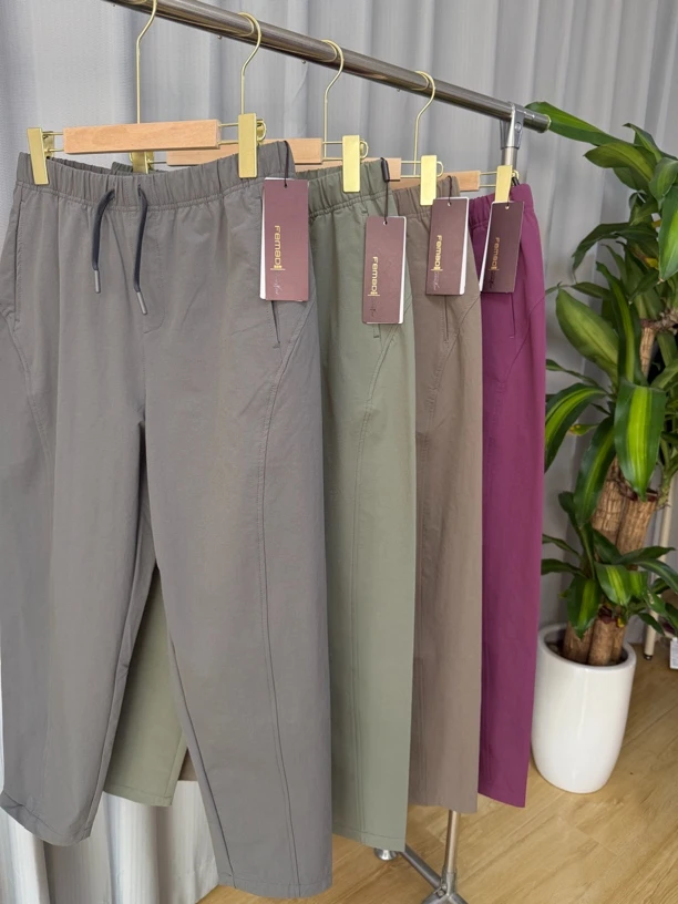 菲玛掂【品品服装】250006时尚速干薄款弹力休闲小脚裤春夏立体剪裁
