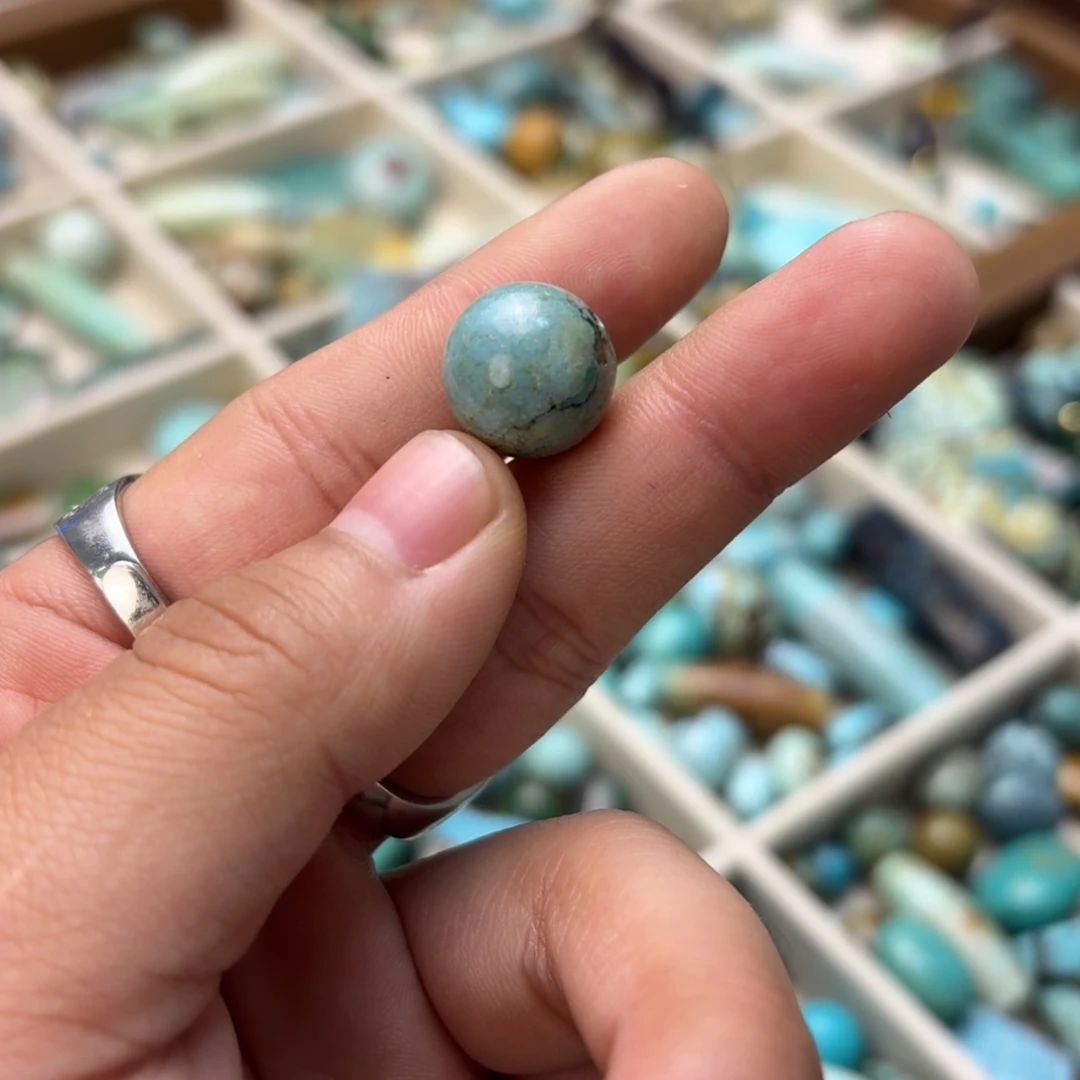 南红玛瑙未镶嵌绿松石