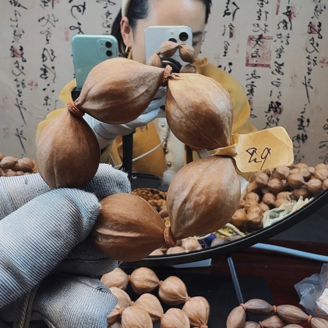 远***千手串橄榄核水晶核