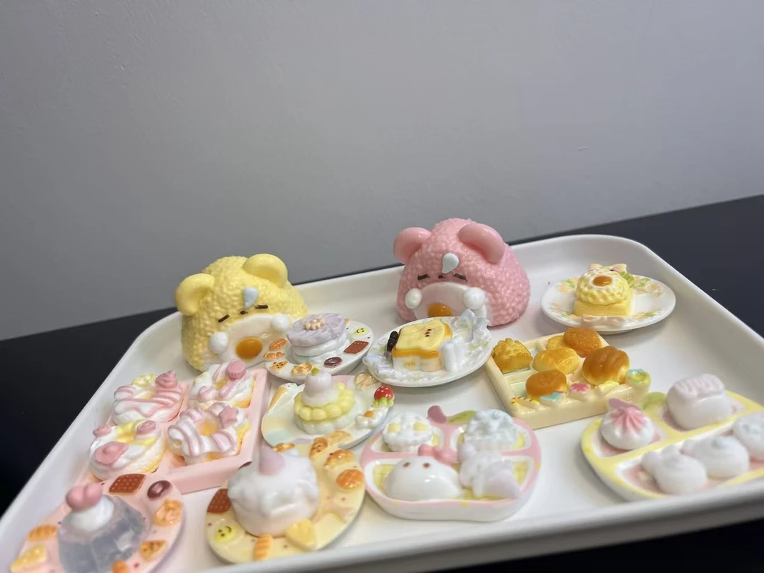 星明食品级硅胶捏捏乐纯手工制食玩小鼻嘎捏捏乐积分