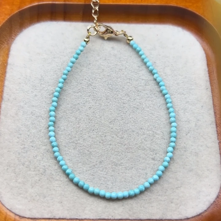 未镶嵌绿松石手链