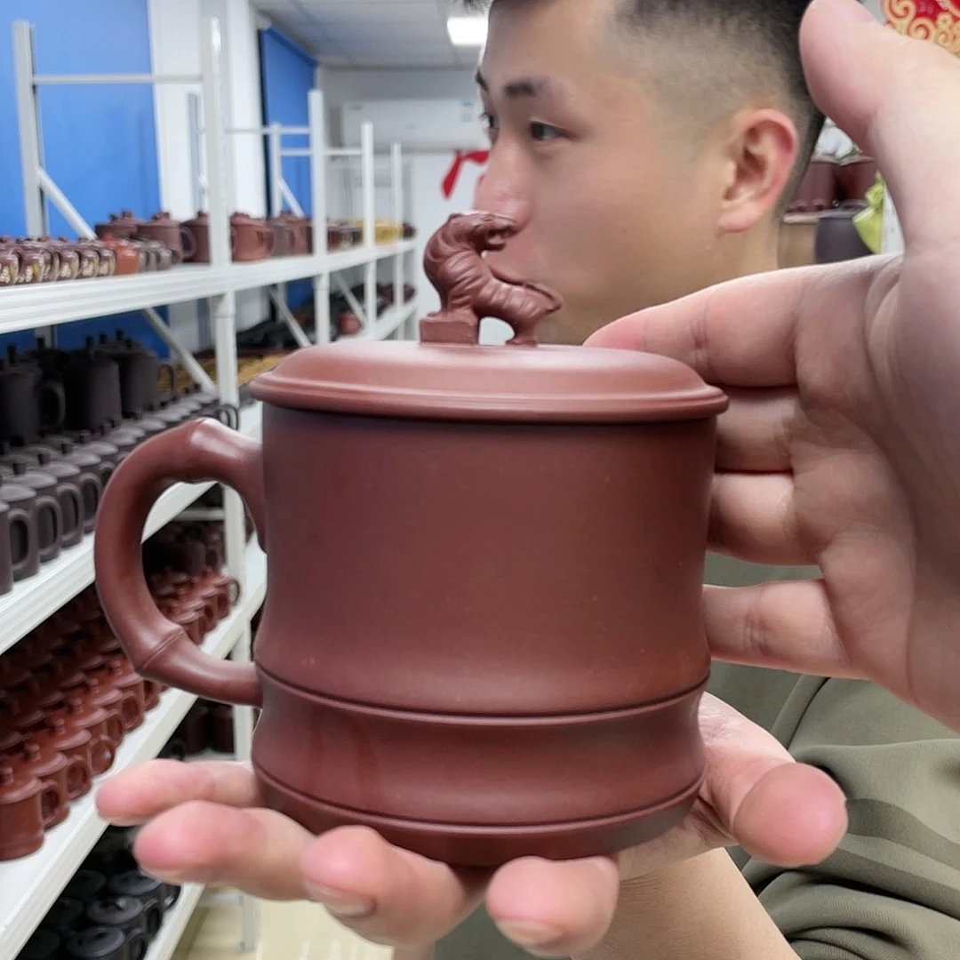 紫砂茶杯原矿紫砂