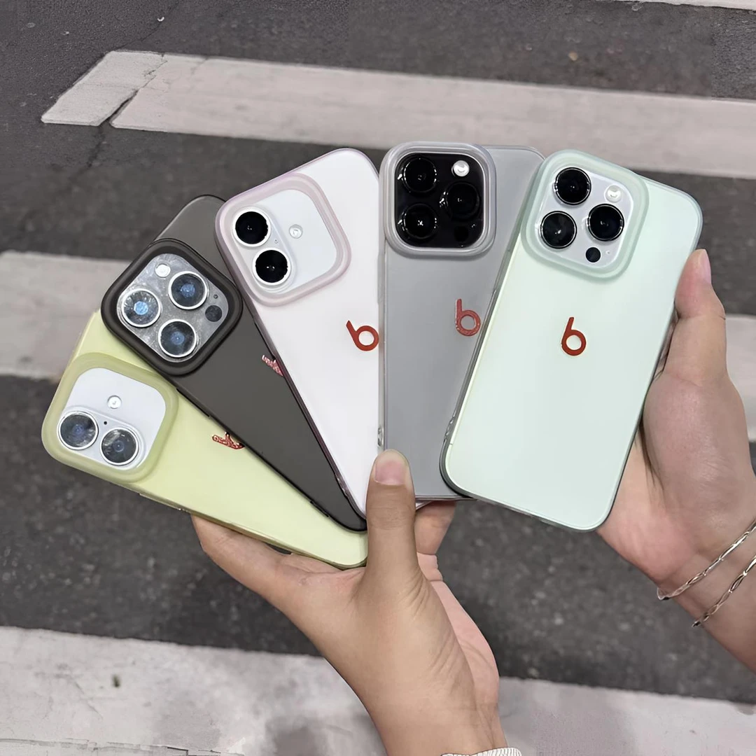 创意英文Beats适用iPhone17/15/14/13promax手机壳12/11防摔