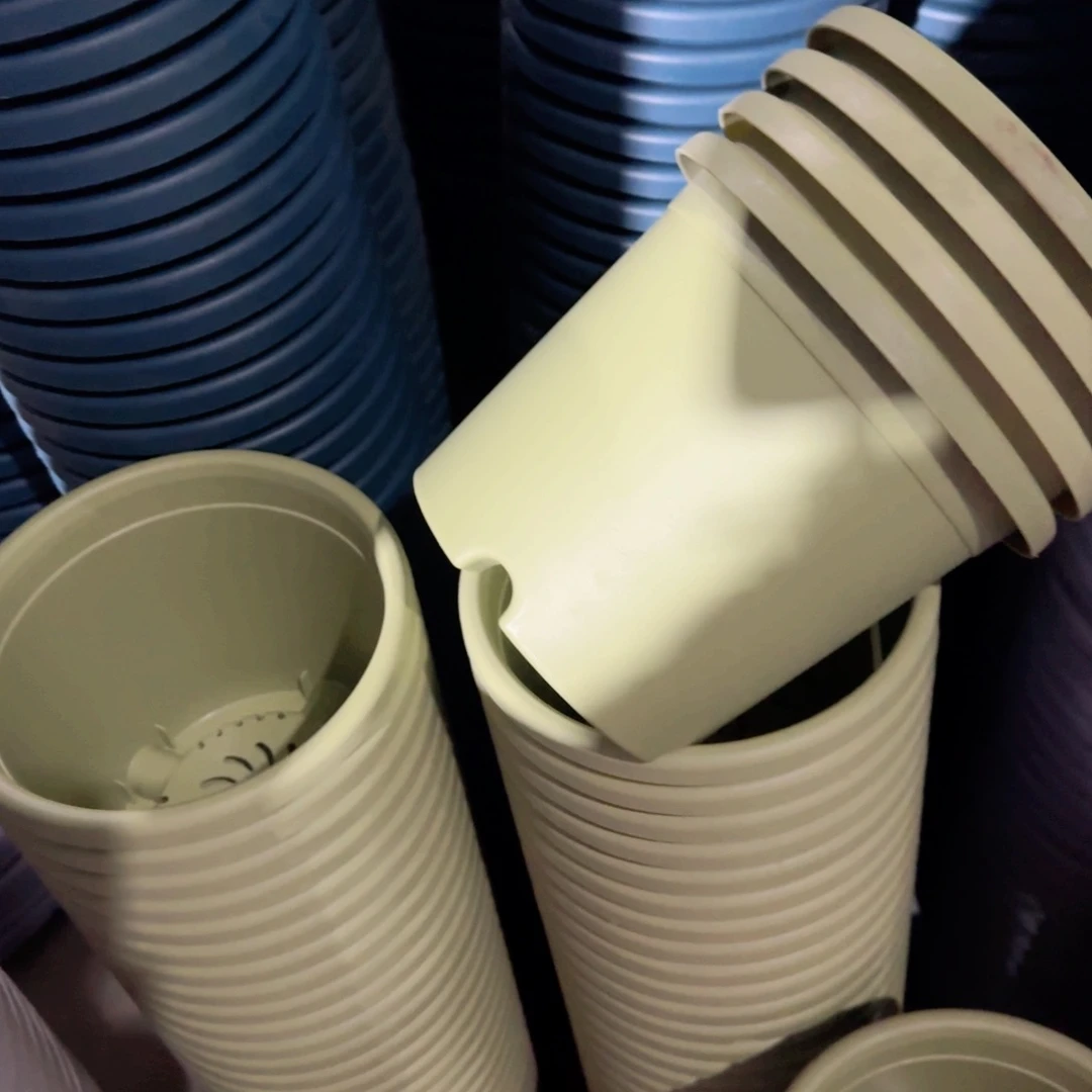 树脂四季盆2#无拖果绿12