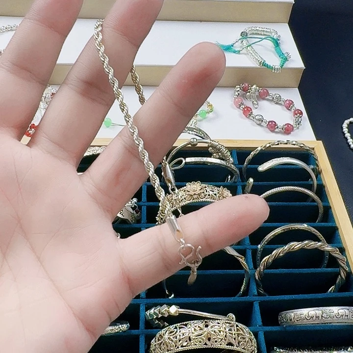 无铁合金手链款式男士手链