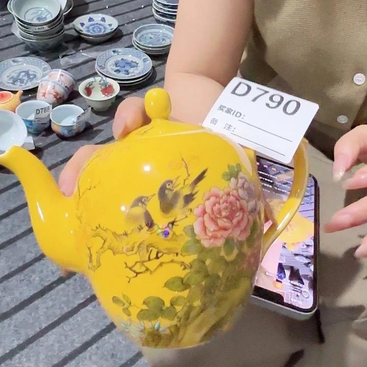 摆件景德镇高温陶瓷D790