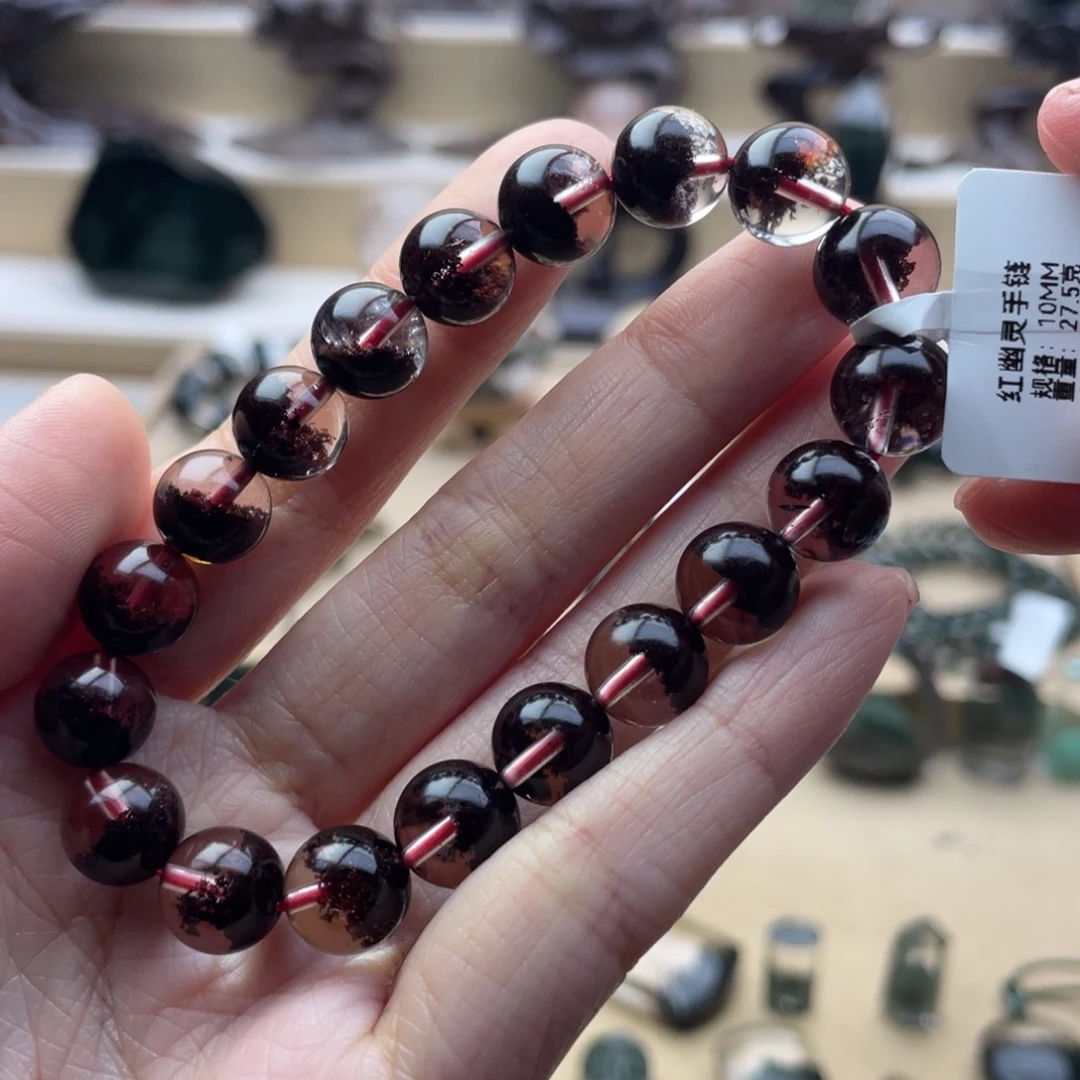 手串水晶未镶嵌红幽灵手串