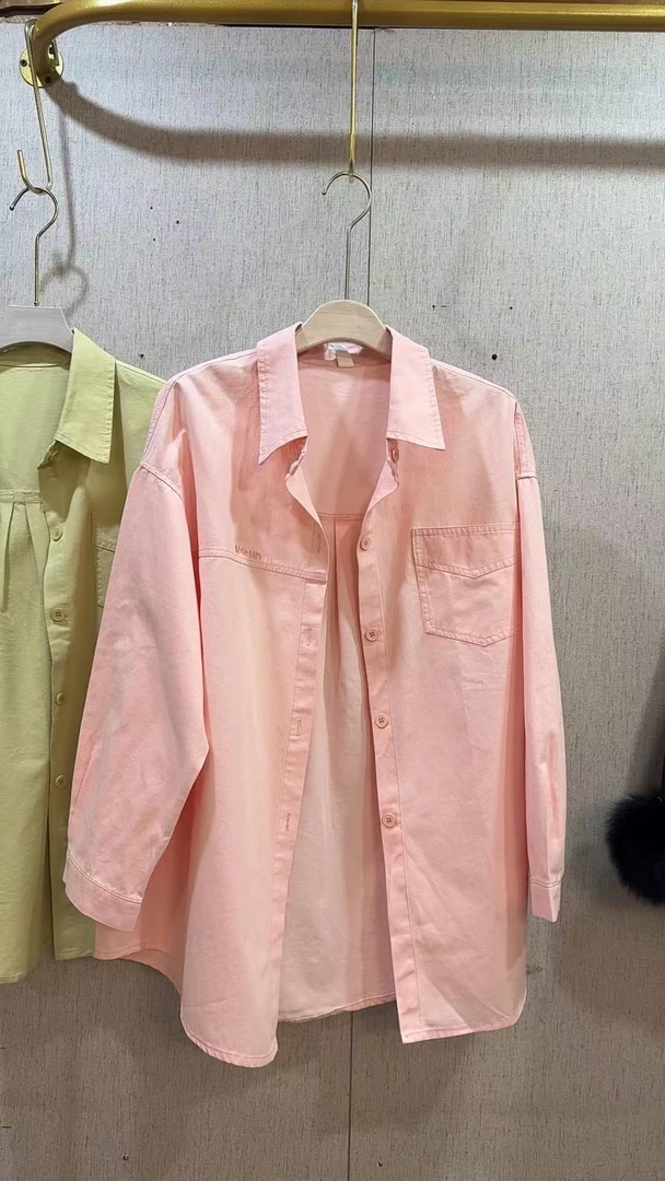 红衣俏家春季百搭潮流休闲衬衣