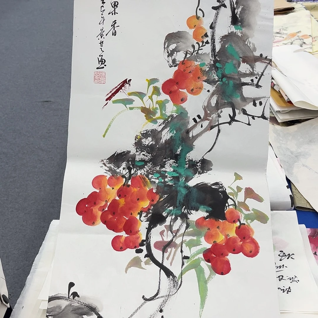 国画纯手绘作品欣赏