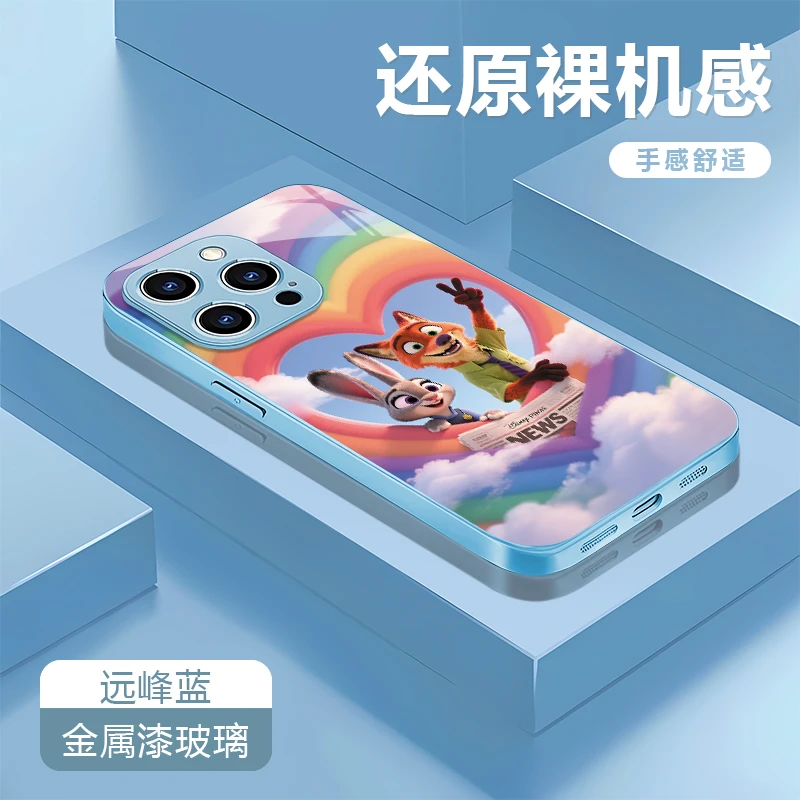 朱迪尼克适用苹果17/16华为P70/vivo/oppo金属漆防摔手机壳女款