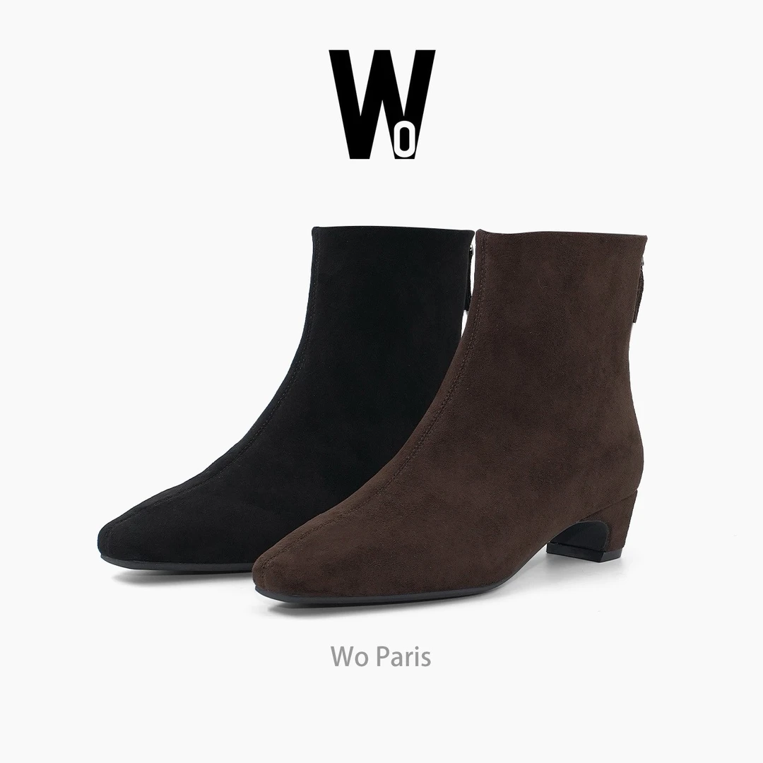 D7862022雾都恋人法式短靴