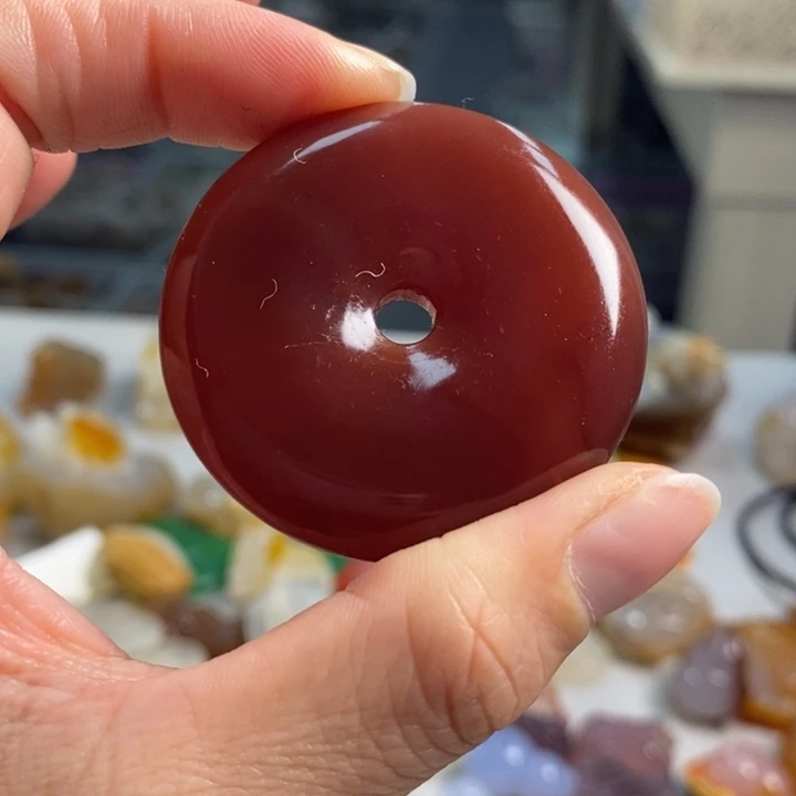玛瑙/玉髓吊坠(不含链)未镶嵌