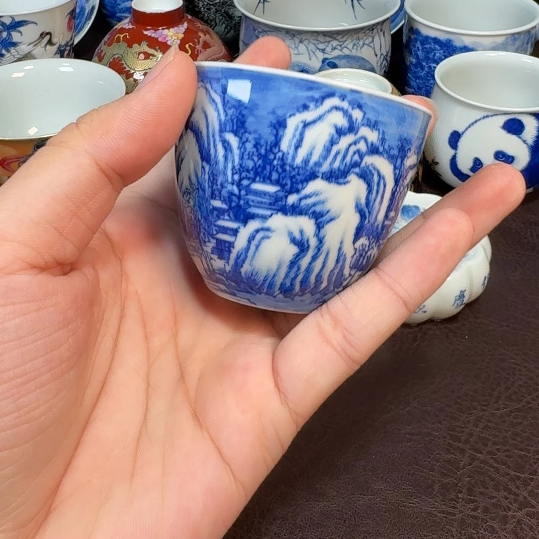 大***水现代景德镇陶瓷杯
