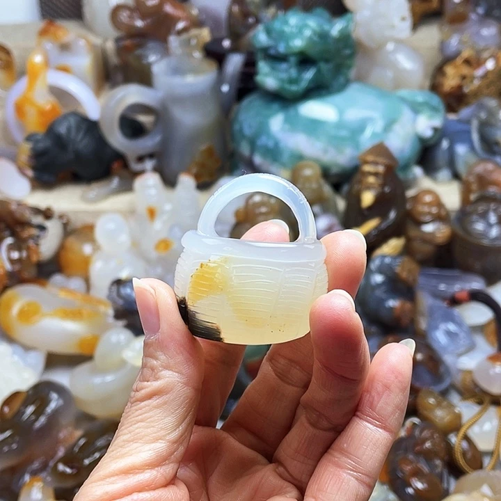 玛瑙/玉髓饰品未镶嵌啊****对