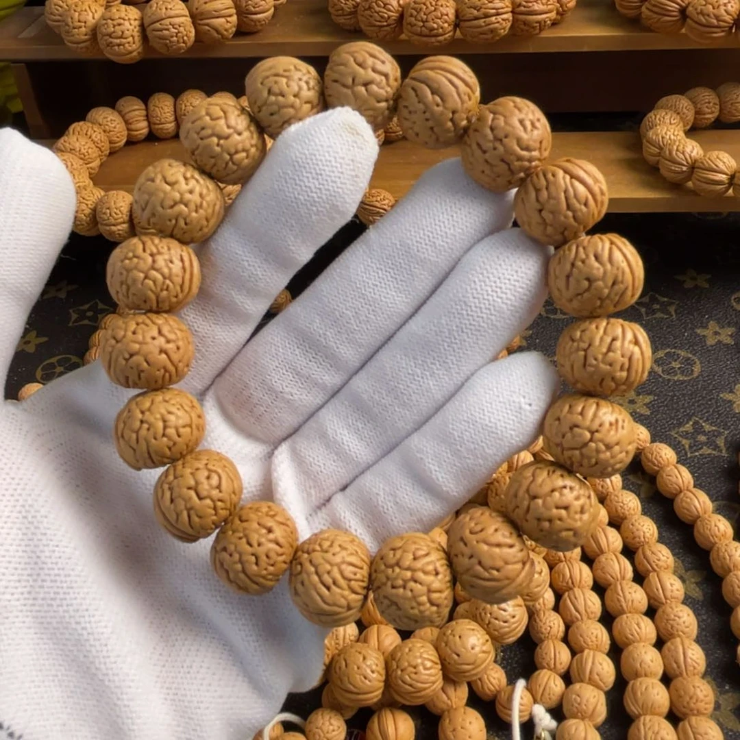 桃核手串W*野生金丹