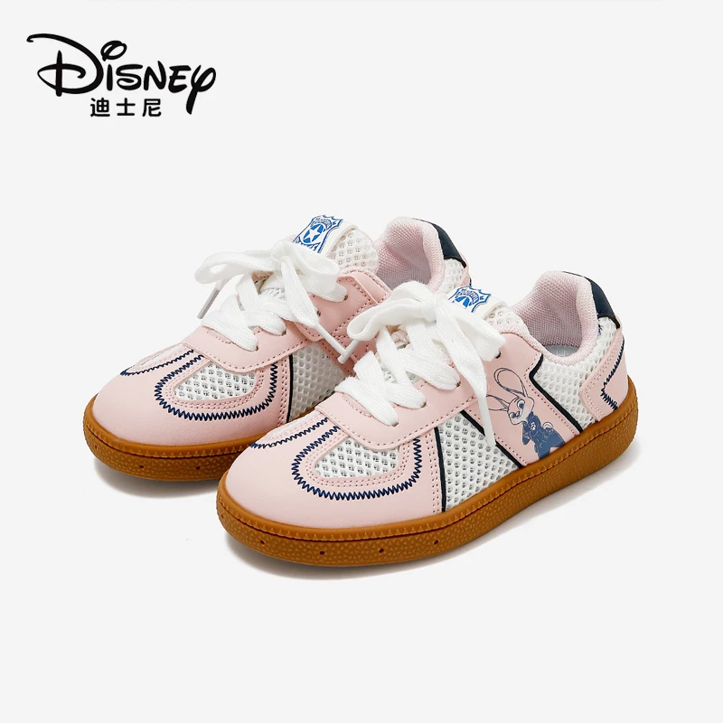 Disney/迪士尼2025夏儿童鞋子透气百搭女童鞋子男童低帮软底板鞋