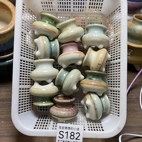 紫砂花盆182微瑕品口径3厘米左右