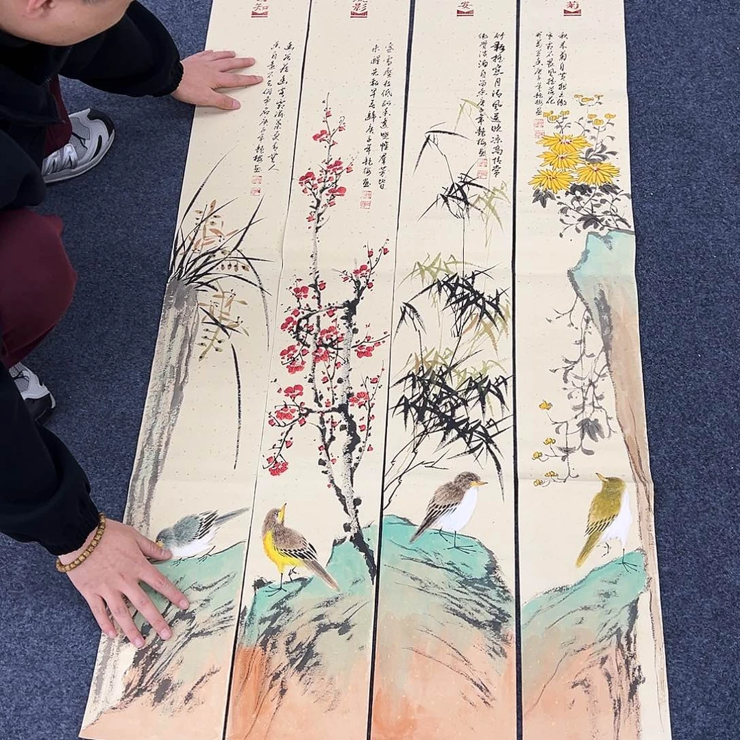 国画纯手绘作品欣赏