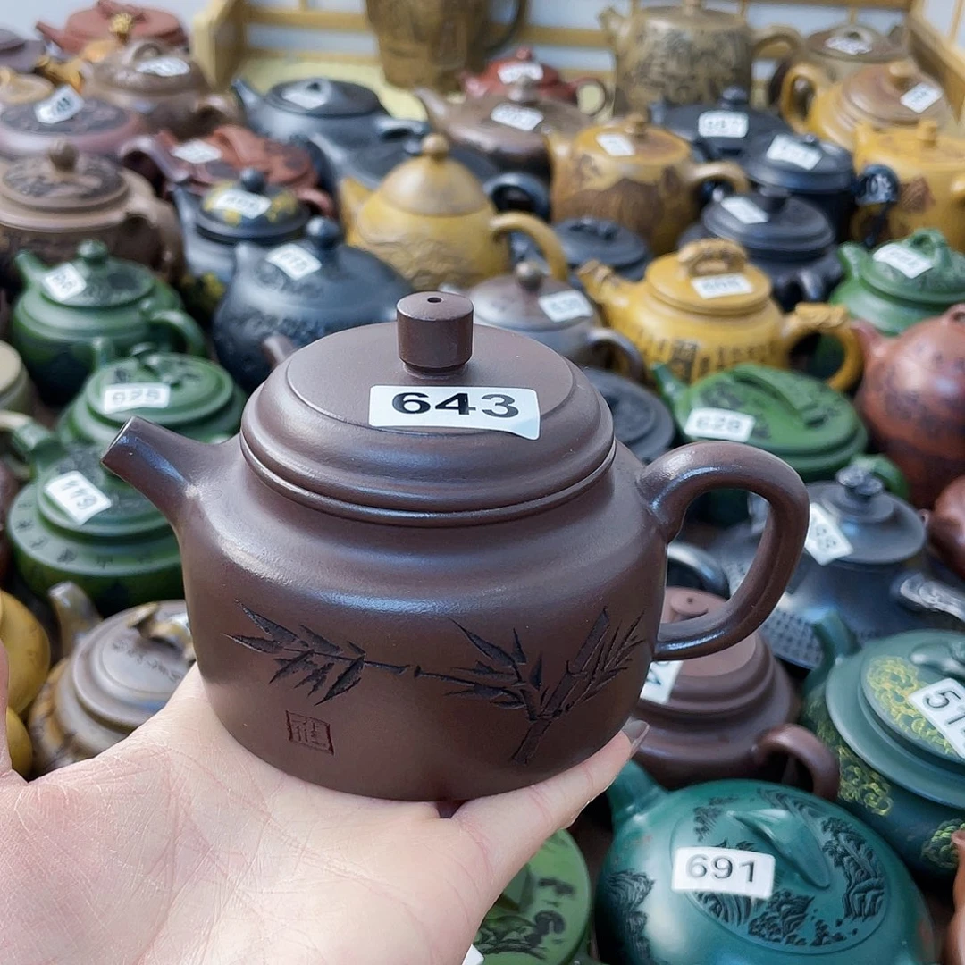 茶壶紫砂紫砂微瑕