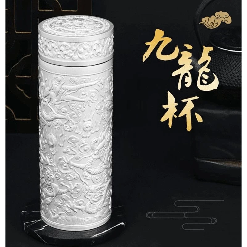 九龙杯银离子杯子内胆保温杯精美礼盒装