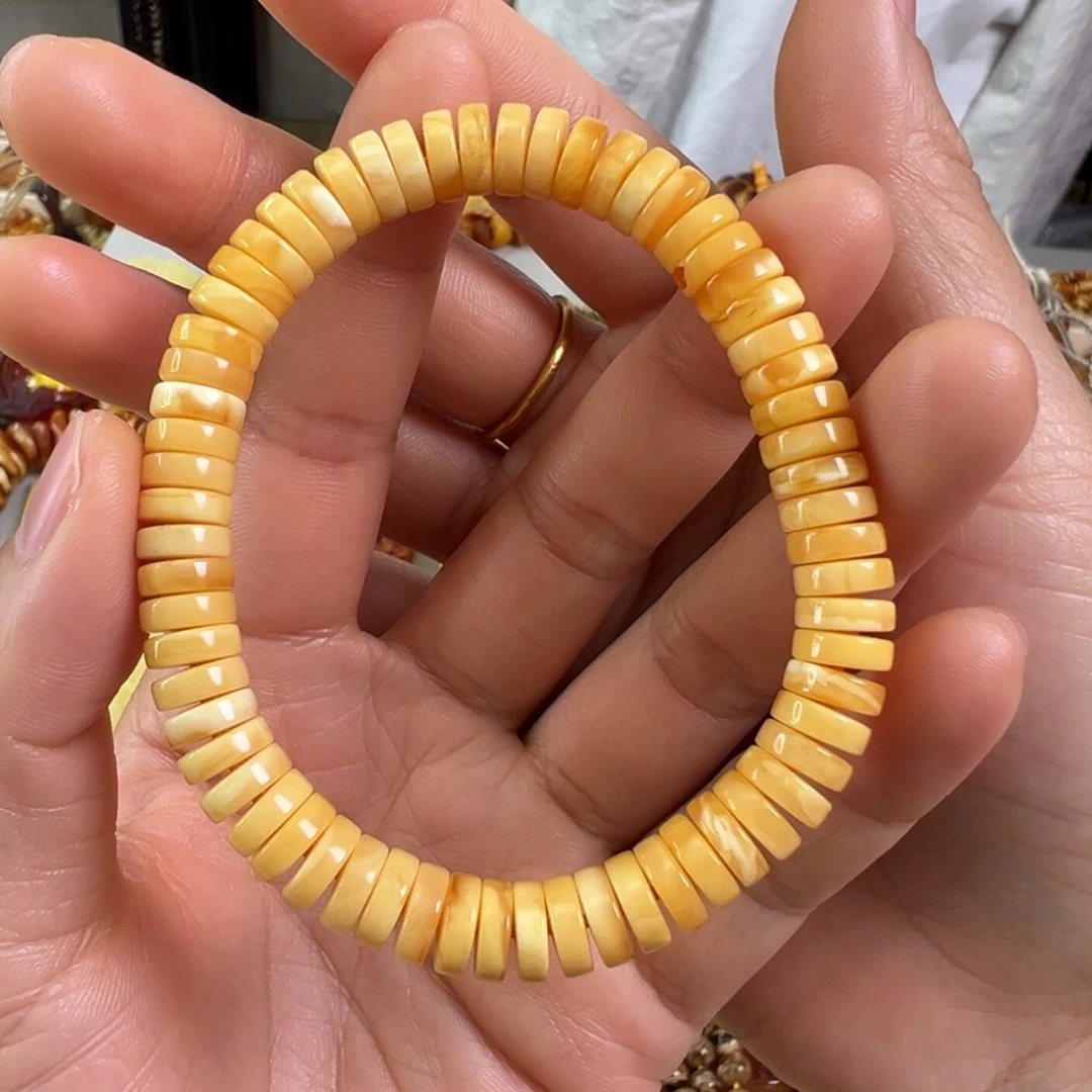 蜜蜡裸石未镶嵌蜜蜡