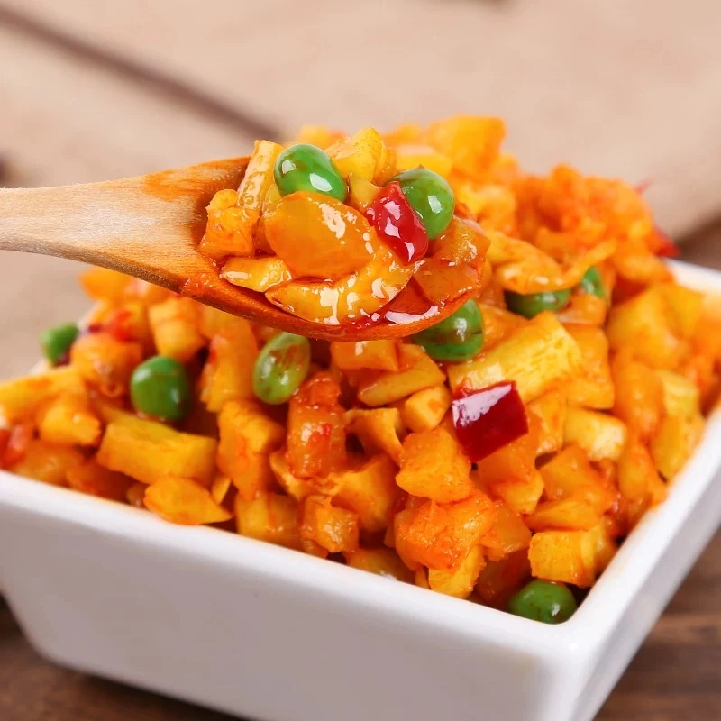 【20袋萝卜脆】萝卜干藕丁豆角海白菜海带丝下饭菜咸菜香辣零食