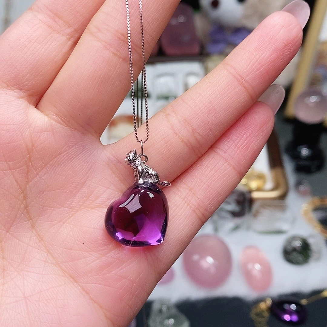 *****水晶银S925镶嵌吊坠(赠链)