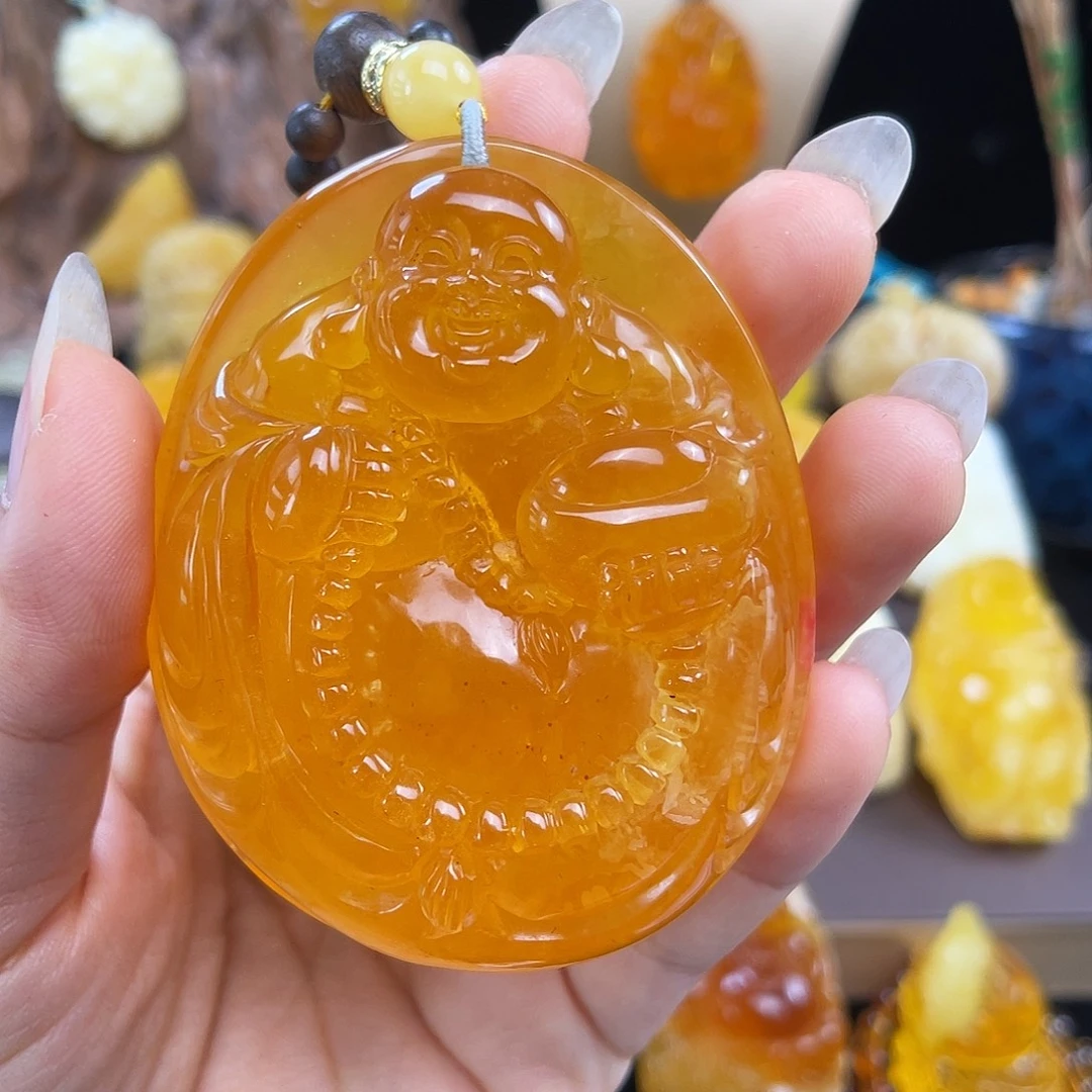 琥珀未镶嵌珠宝奇石