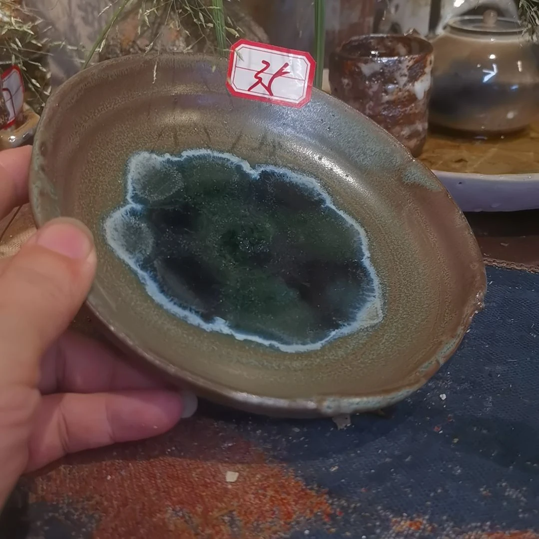 摆件手工高温原矿窑变新品福利