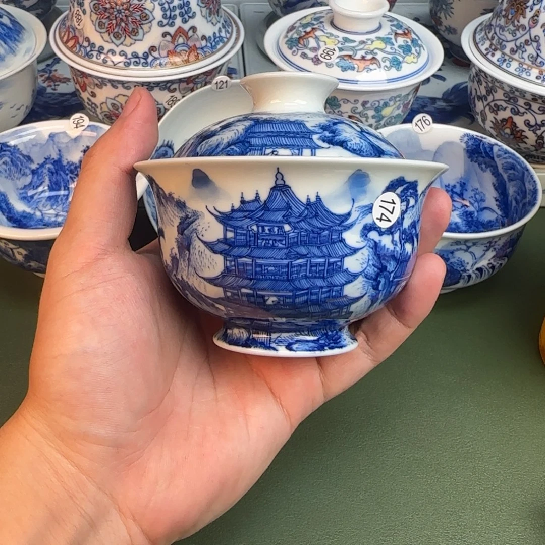 彦祖纯手工手绘茶具174