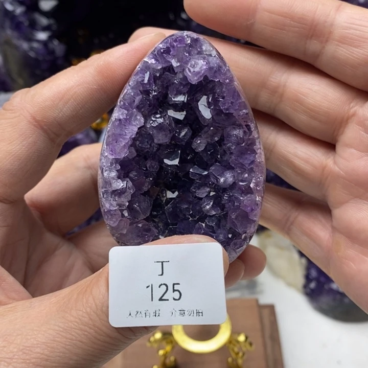 未镶嵌珠宝半成品紫晶