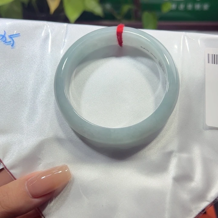 翡翠手镯未镶嵌天然缅甸翡翠A货手镯 1