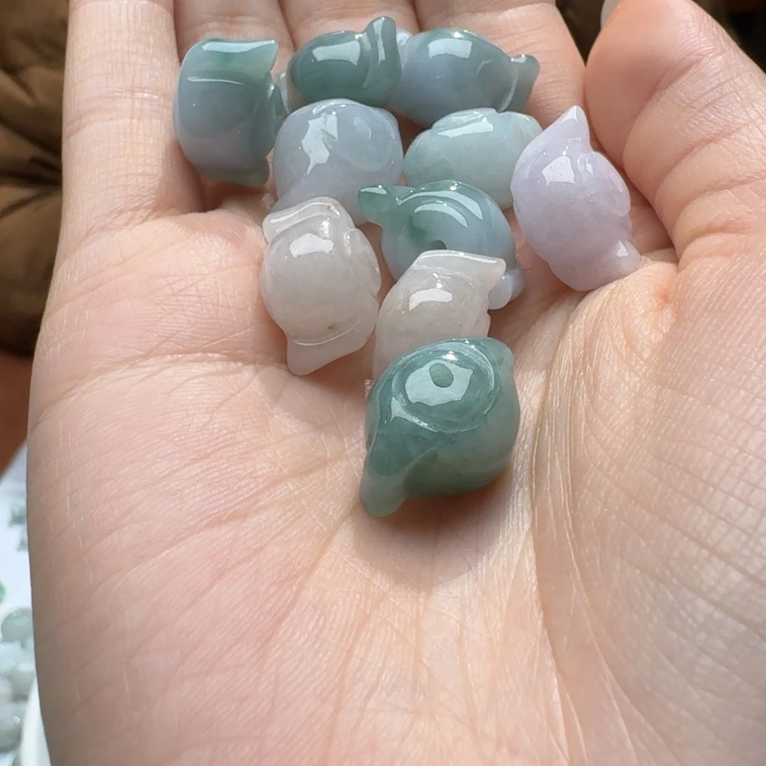 未镶嵌挂件翡翠鼓****ᗢ