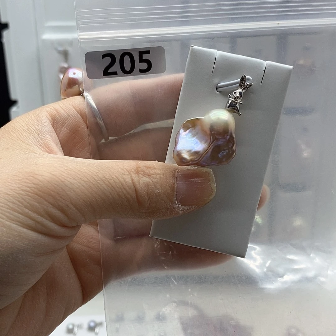 颈饰合金淡水珍珠