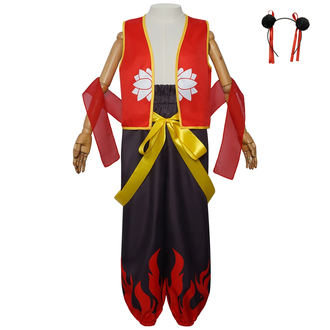 哪吒之魔童闹海万圣节哪吒衣服cosplay二次元舞台哪吒cos服成人