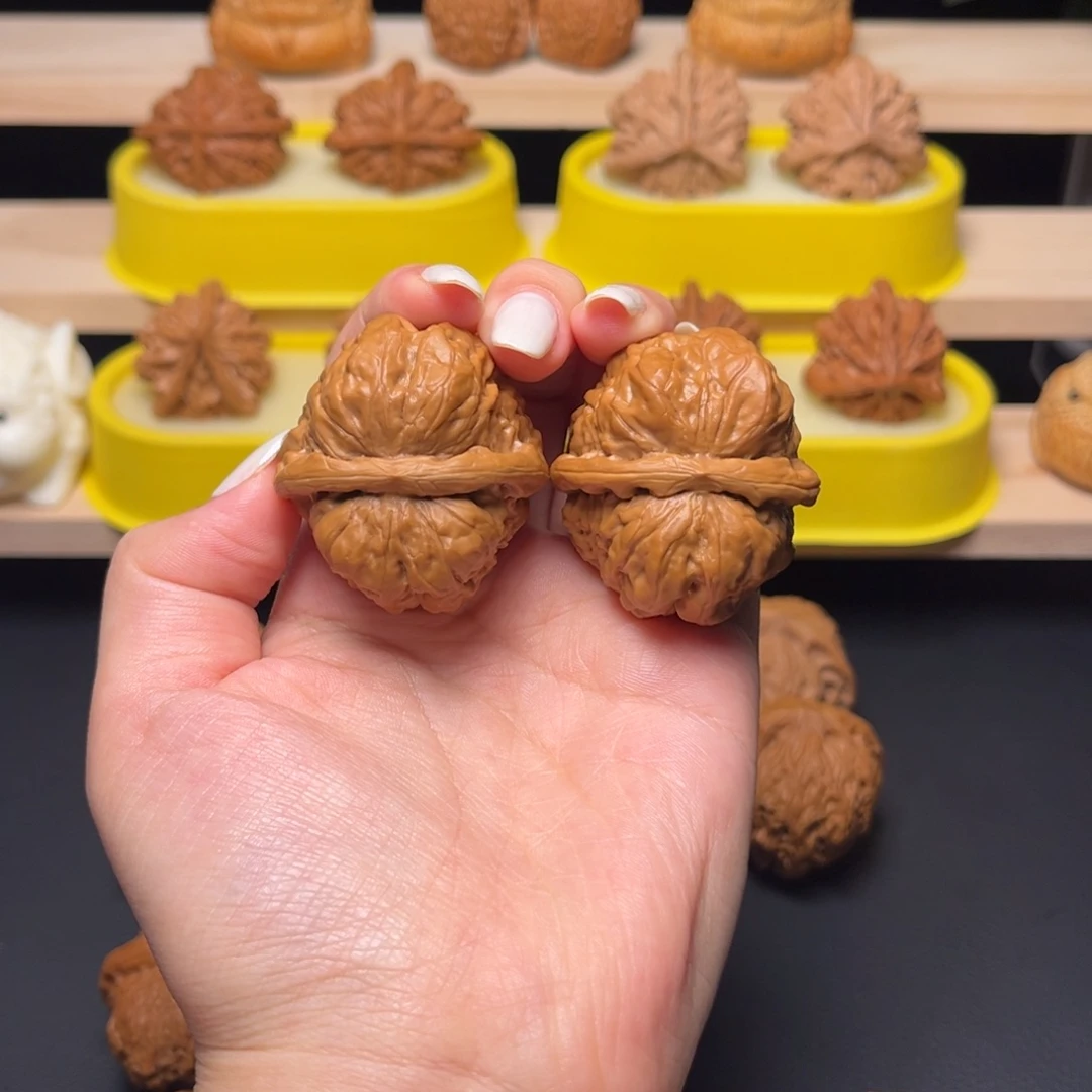 啊***喂文玩核桃把件微修怀柔蛤蟆38