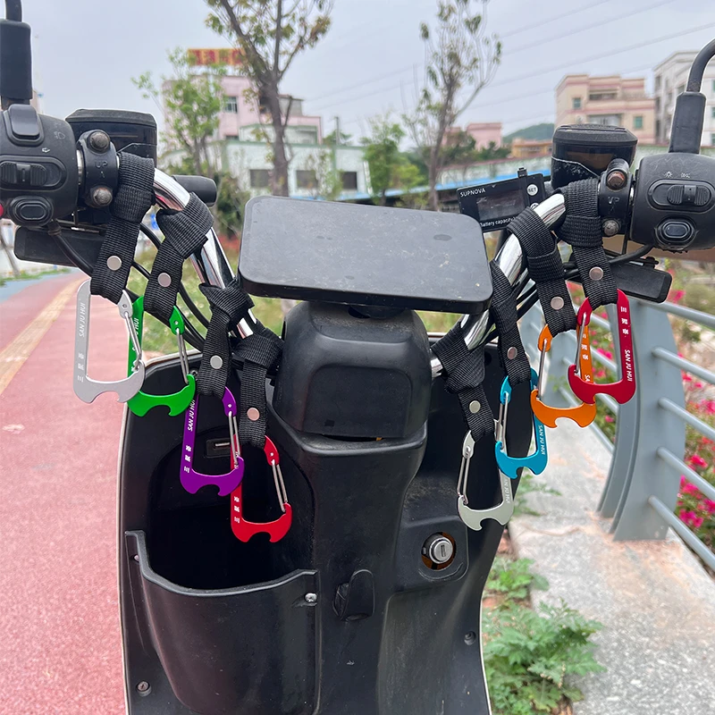 电动车通用超强承重合金实心挂钩前置挂头盔外卖电瓶车推车通用钩